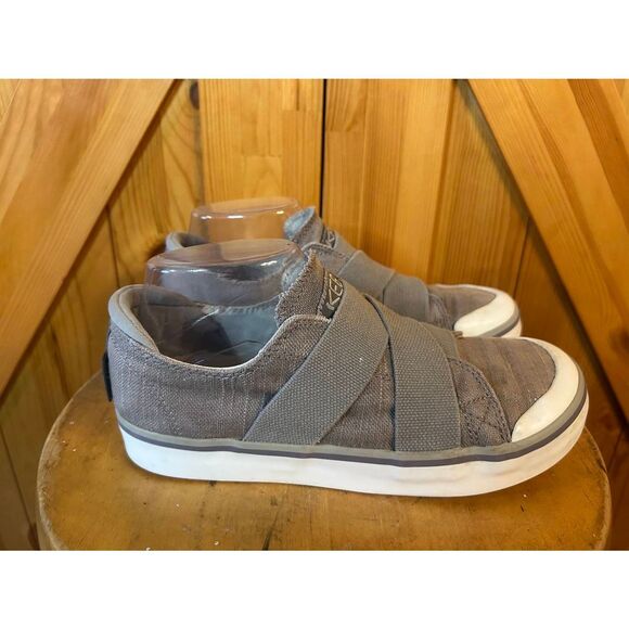 KEEN Womens Gray Elsa III Gore Slip On Sneaker Size 7.5 - Picture 1 of 9